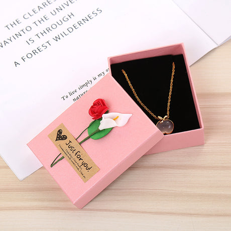Square world cover jewelry box