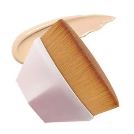 Foundation Makeup Brush Portable Face Wash Brush Light Pink