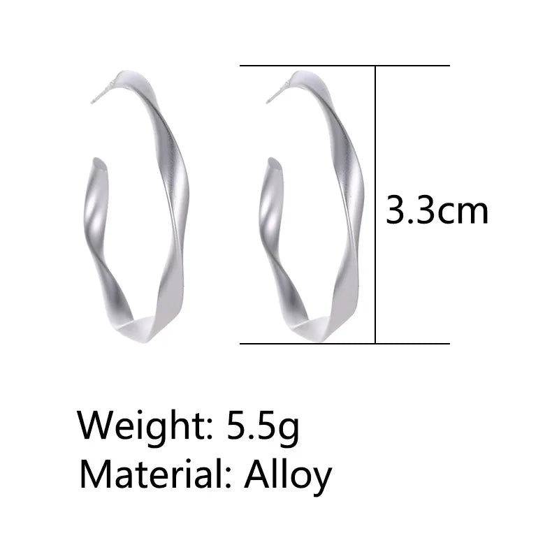 Woozu Trendy Earrings: Geometric Drop Dangle 2023 Jewelry - Shop N Save
