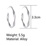 Woozu Trendy Earrings: Geometric Drop Dangle 2023 Jewelry - Shop N Save