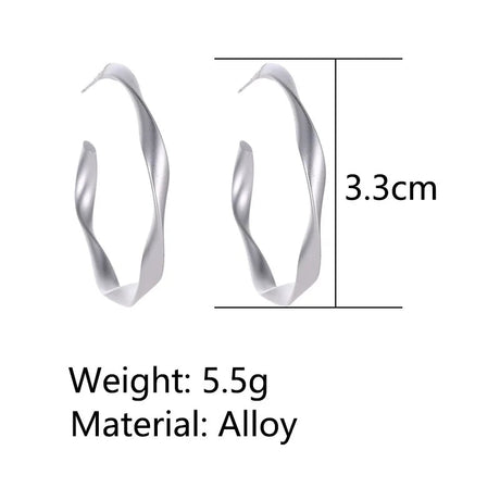 Woozu Trendy Earrings: Geometric Drop Dangle 2023 Jewelry - Shop N Save