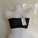 Strapless Soft Crop Slim Chest Bra Women - Black - Shop N Save