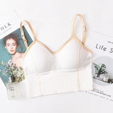 Women Fashion Top Tube Top Bra Cotton - White - Shop N Save