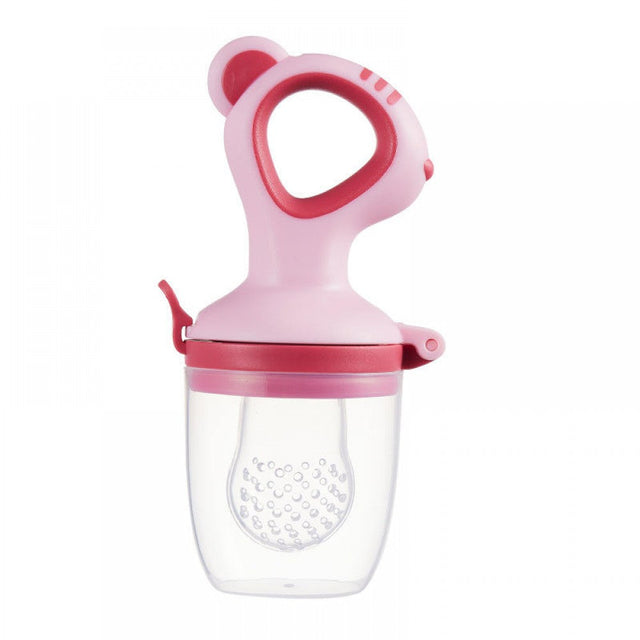 New Born Fruit And Vegetable Silicone Bite - Pink - Shop N Save