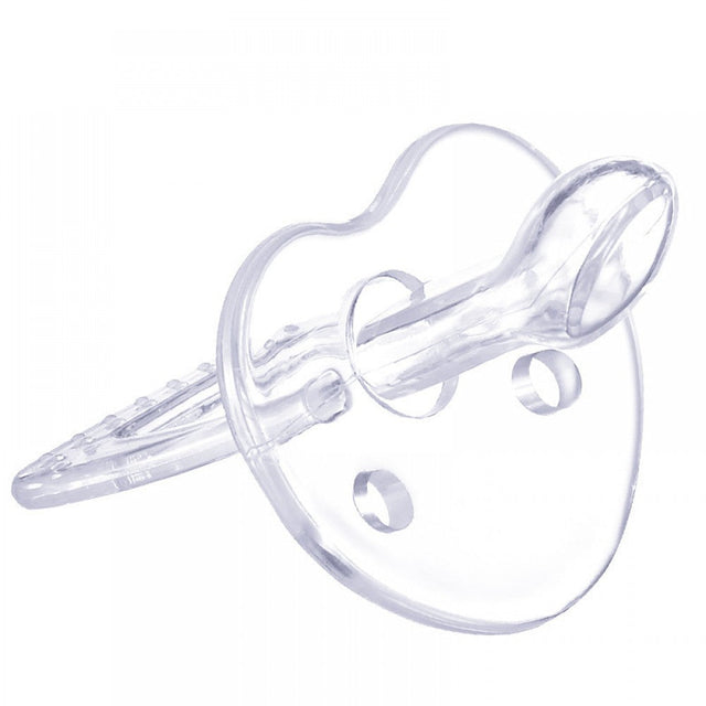 New Born Baby Pacifier Full Silicone Thumb Type Nipple Type Sleeping Pacifier - Shop N Save