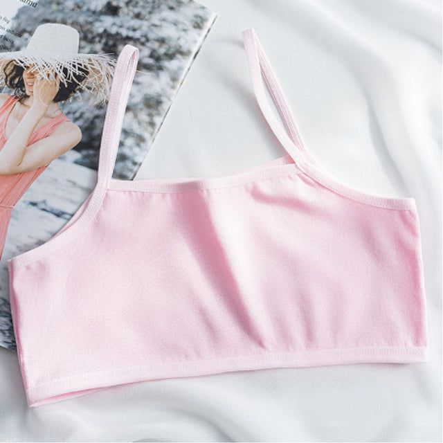 Tank Tops Teenage Bra For Girls - Pink - Shop N Save