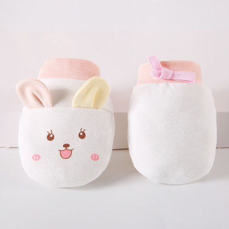 Newborn Anti-Scratch Baby Gloves - Pink - Shop N Save