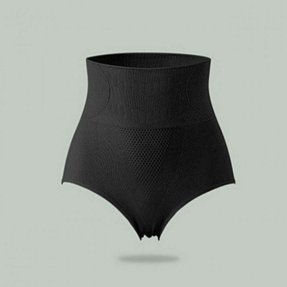 Women Body Shaper Slimming Cotton Soft Panties Underwear - Black - Shop N Save