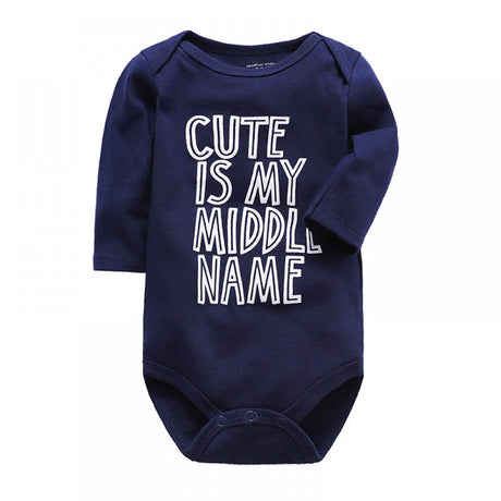 Newborn Long Sleeved Jumpsuit Romper - Black - Shop N Save