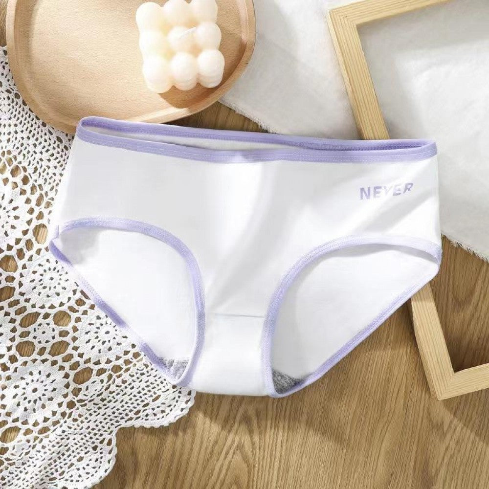 Women Soft Cotton Underwear Panties Sports - Purple - Shop N Save