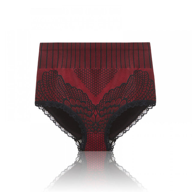 Women Seamless Panties Underwear Female Waist Hip Lifting Red - Shop N Save