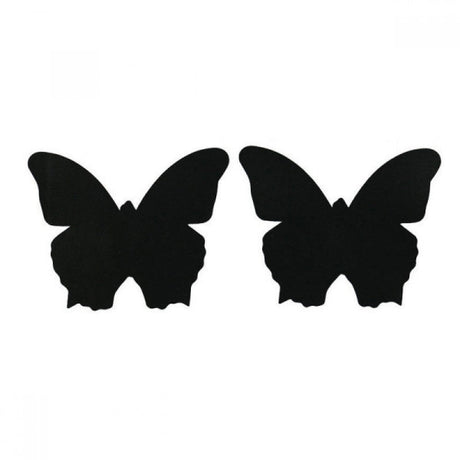 Cross Border Spot Black Ultra Thin Unisex Nipple Stickers Cover Black - Shop N Save