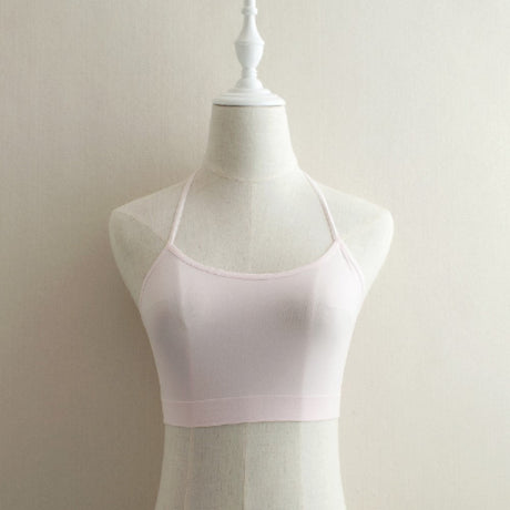 Spaghetti Strap European And America Top Fashion Bra - Light Pink - Shop N Save