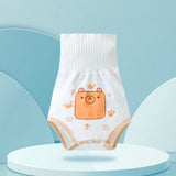 Pure Cotton New Born Belly Protection Summer Thin Apron - Orange - Shop N Save