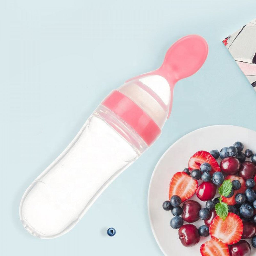 New Born Silicone Soft Feeding Spoon - Shop N Save