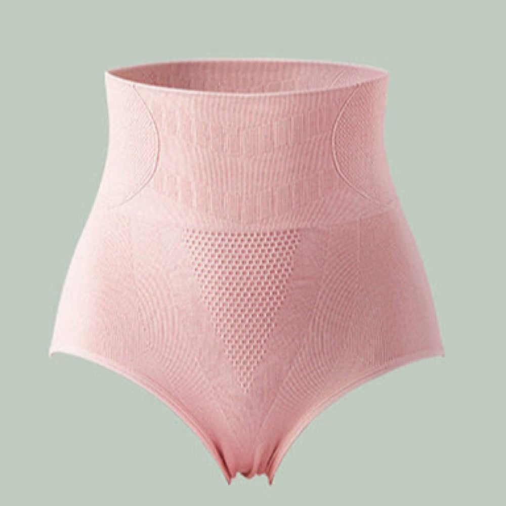 Women Body Shaper Slimming Cotton Soft Panties Underwear - Pink - Shop N Save