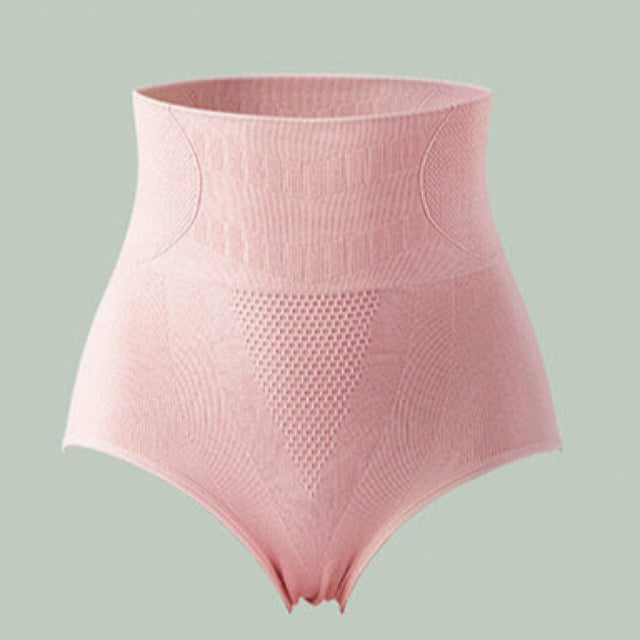 Women Body Shaper Slimming Cotton Soft Panties Underwear - Pink - Shop N Save