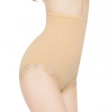 Japan Original Single Seamless High-Waisted Belly Pants - Skin - Shop N Save