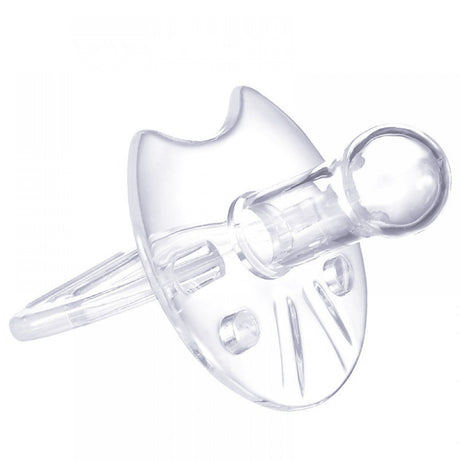 New Born Baby Pacifier Full Silicone Thumb Type Nipple Type Sleeping Pacifier - Shop N Save