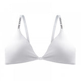 Front Closure Cotton Backless Comfort Bra - White - Shop N Save