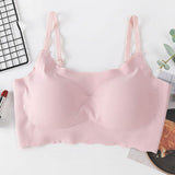 Seamless Push Up Bra Soft Padded Bra For Women - Pink - Shop N Save