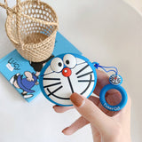 Cartoon 3D Earphone Case For Airpods 1 2 Silicone Cover Doraemon