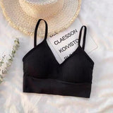 Sports Bra For Women Soft Padded - Black - Shop N Save