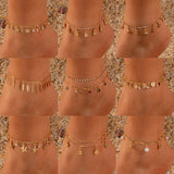 Shell Leaf Fashion Pendant Women's Footwear