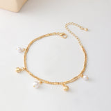 Shell Leaf Fashion Pendant Women's Footwear