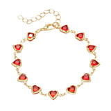 Affectionate Red Diamond Niche Light Luxury All-Match Exquisite