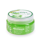 Aloeways 95% Pure Aloe Vera Gel - Moisturizes Skin - Enhances Skin Beauty - For All Skin Types - Aloe Vera Gel for Skin and Body