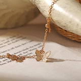 Han Zhishang Butterfly Anklet - European American Cross-Border Jewelry - Shop N Save