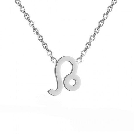 Constellations Necklace Pendant Leo Silver