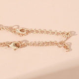 Trendy Hot Heart Bracelets For Women Girls - Red