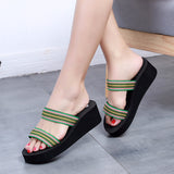summer women's bohemian slippers slippers