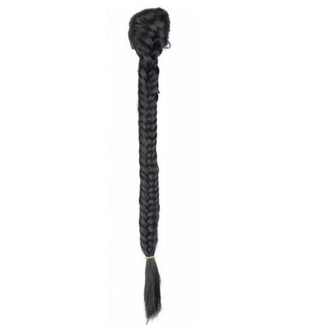 Hand-Woven Fishbone Braid Ponytail: Douyin Store, High Fake Ponytail