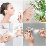 Empty Bottle Set: Efficient Storage 7 PCS , Convenient for Travel-Pink