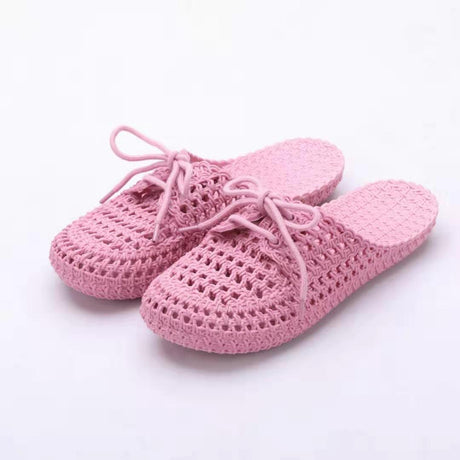Hollow Shoes Hollow Slippers Ladies Sandals And Slippers