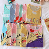 Nightgowns Short Sleeve Sweet Ruffles Lace Sleepwear smiley