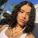 Cross-Border Wig - Small Curly Hair