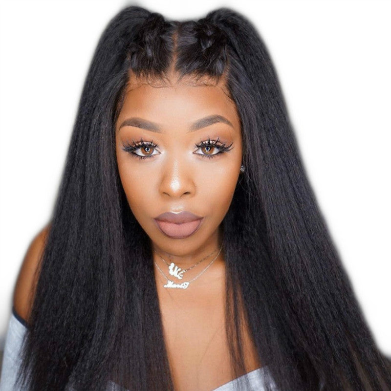 African Cross-Border Yaki Straight Wig - European &amp; American