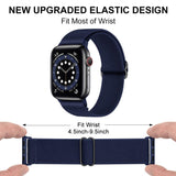 Nylon Loop Strap For Apple Smartwatch Belt Green