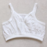 Sport Bra Without Underwire U Type Bralette Push Up Underwear white - Shop N Save