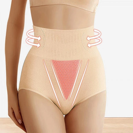 Women Body Shaper Slimming Cotton Soft Panties Underwear - Skin - Shop N Save