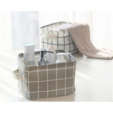 Desktop Waterproof Cosmetic Storage Organizer - black
