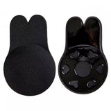 Chest Lifting Backless Push Up Silicone Adhesive Bra - Black - Shop N Save