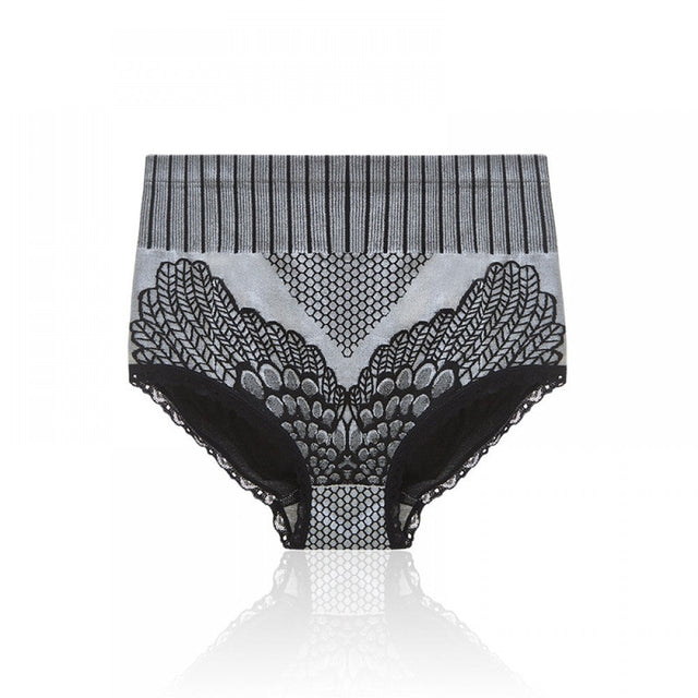 Women Seamless Panties Underwear Female Waist Hip Lifting Gray - Shop N Save