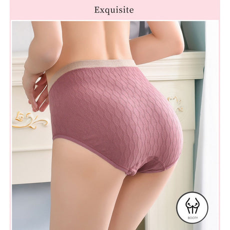 New Color Contrast Womens Triangle Underwear Traceless - Brown - Shop N Save