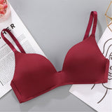 European Style Seamless Soft Women Bra - Purple - Shop N Save