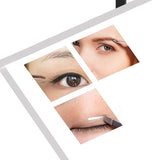Tweezers - Professional Stainless Steel Tweezers for Eyebrows (Black)